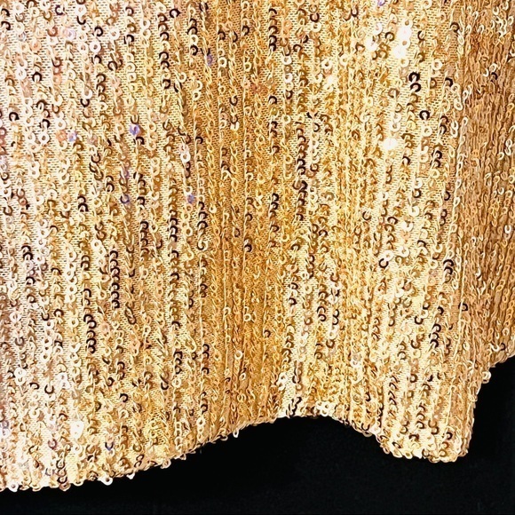 ILLA ILLA Sparkle Rose Gold Strap Top NWT, Small - Picture 7 of 12